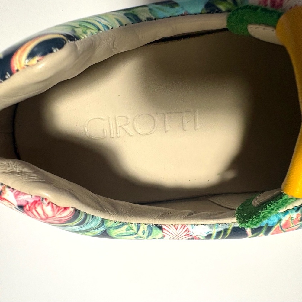 Girotti, Handcrafted, Custom made, Suede and leather loafers, Square Sole, Sz 37 - Picture 6 of 15
